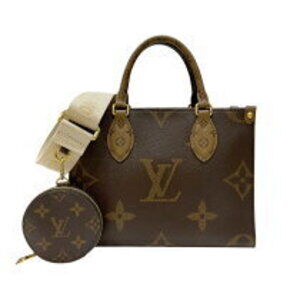 Louis Vuitton On the Go Brown Monogram Reverse Canvas Handbag